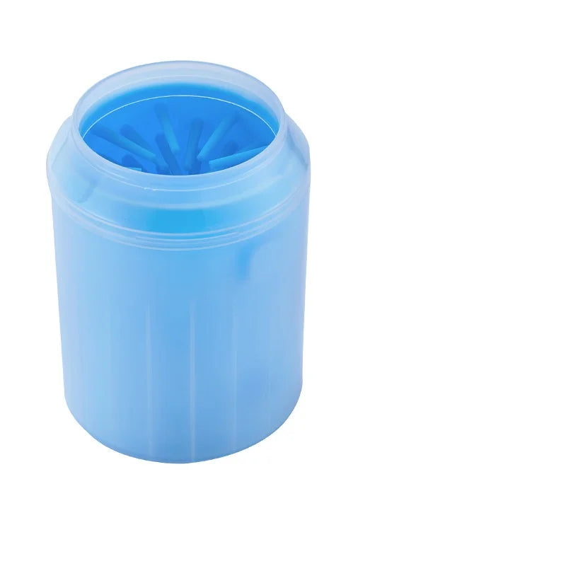Pfotenreiniger-Becher in Blau