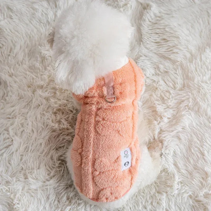 Fleece-Pullover Apricot