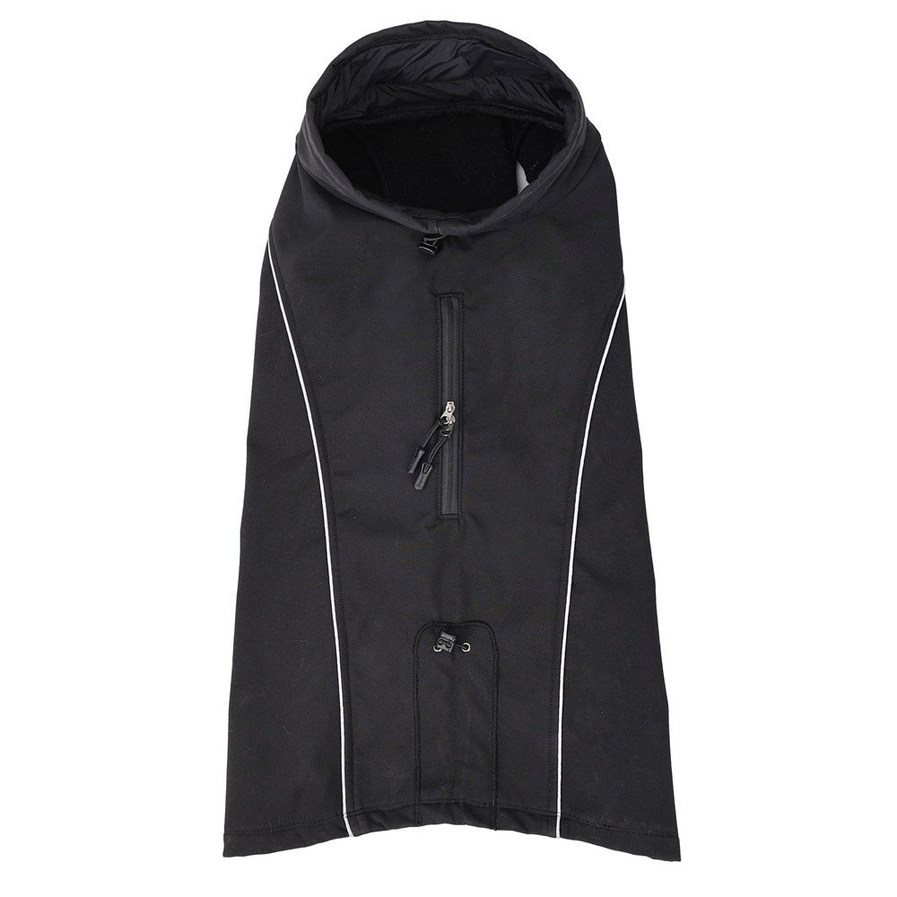 Softshell-Hundemantel Schwarz
